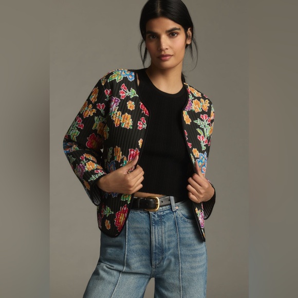 Anthropologie Jackets & Blazers - Anthropologie Quilted Reversible Jacket, XS/S NWT